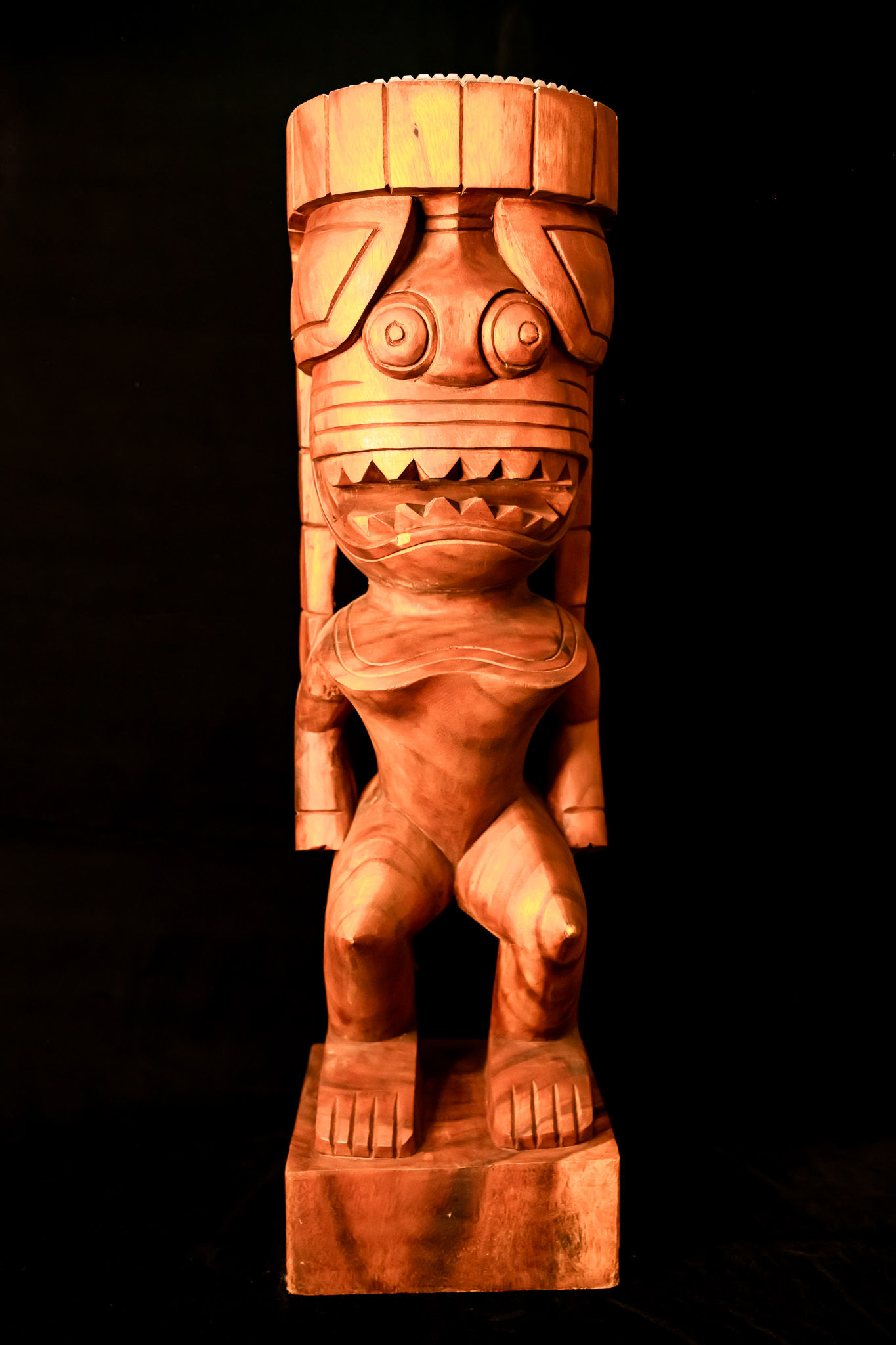 Hawaiian tiki god Kanaloa