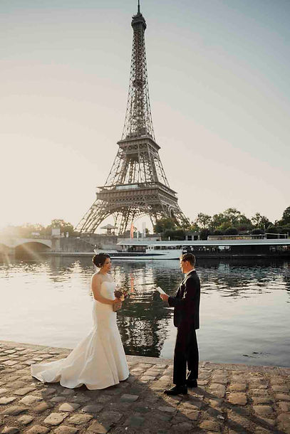 Eiffel Tower Photos Pont d_Iena Seine River Bank