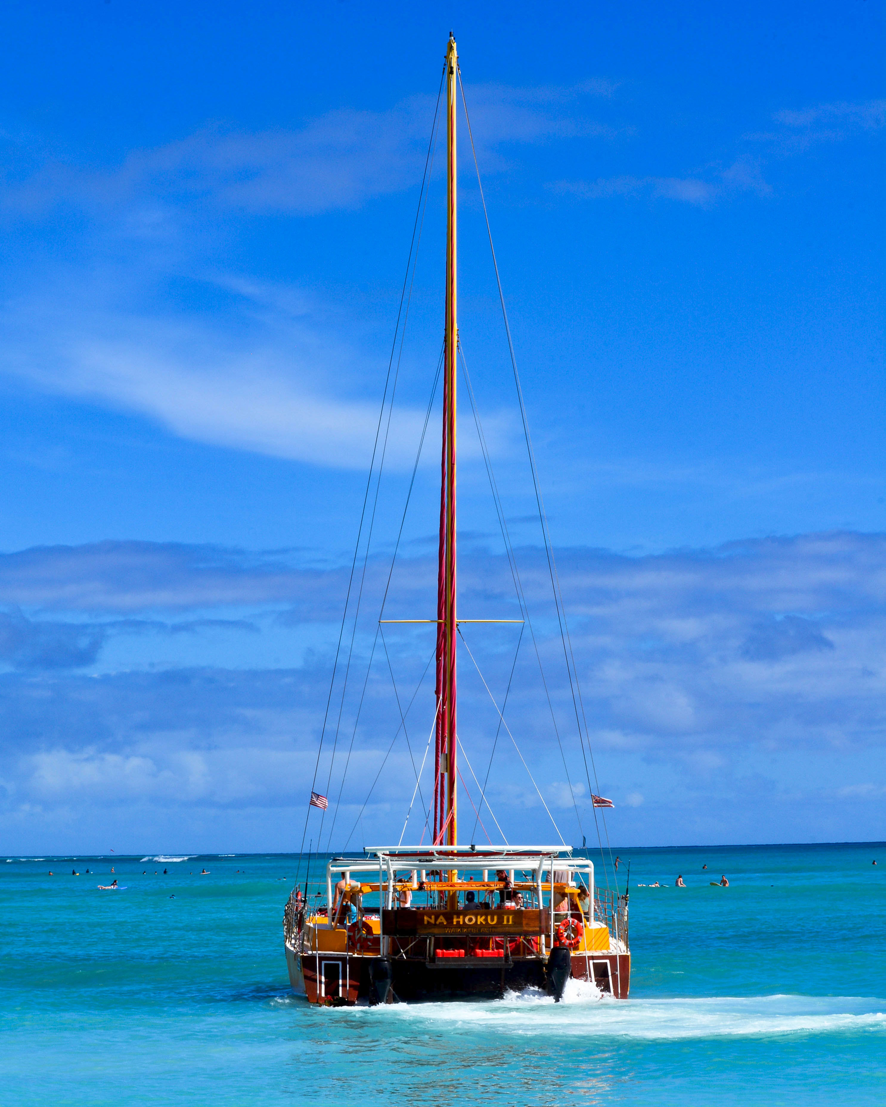 Leaving Wikiki Beach
