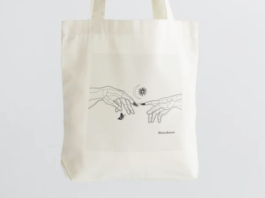  “Boundless Infatuation ” Tote Bag