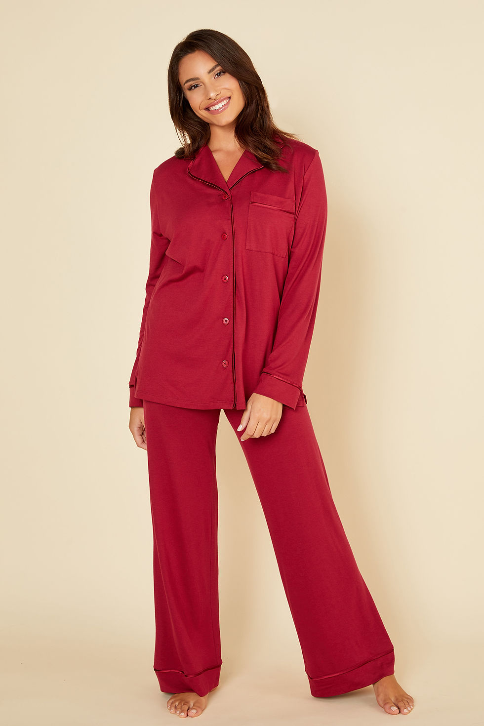Thumbnail: Bella Relaxed Long Sleeve Top & Pant