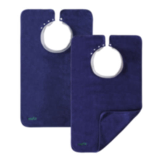 Adult Snap-On, Navy, Pack of Two