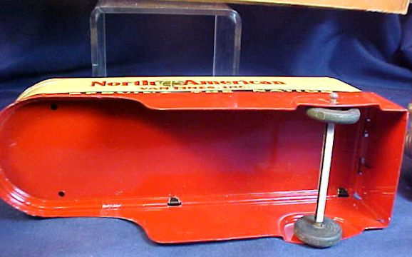 Thumbnail: Marx Toys Deluxe Trailer Truck In Original Box North American Van Lines