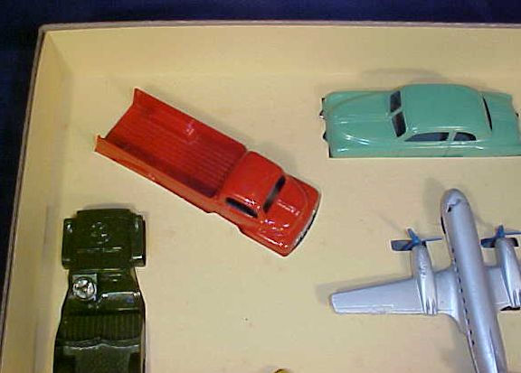 Thumbnail: Vintage Tootsietoy Motors Vehicle Set in Original Box No 7200