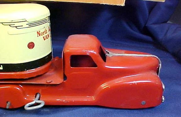 Thumbnail: Marx Toys Deluxe Trailer Truck In Original Box North American Van Lines