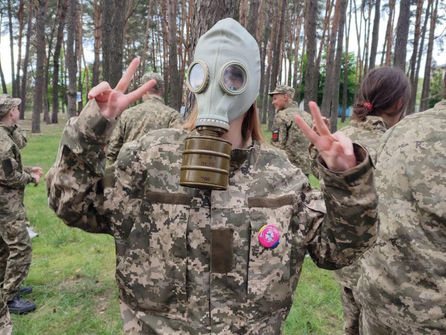 Всеукраїнська дитячо-юнацька військово-патріотична гра "СОКІЛ" ("ДЖУРА"). Щасливський ліцей приймає гостей.