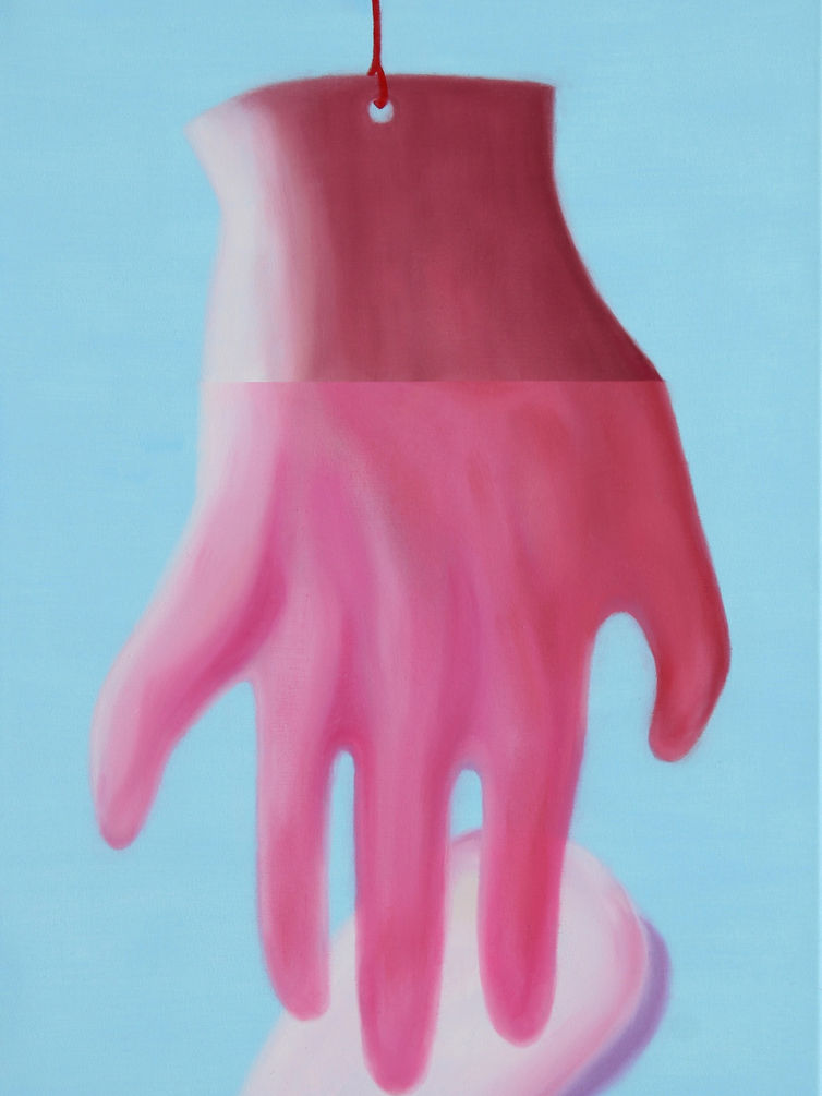 CUTS artist Sarah Stifter oil painting contemporary art