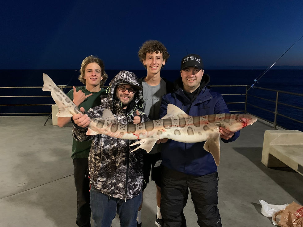 Fishing off the HB Pier