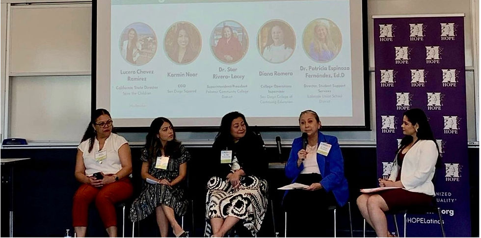 Panel HOPE Regional Leadership Institute ‘24 San Diego Hub