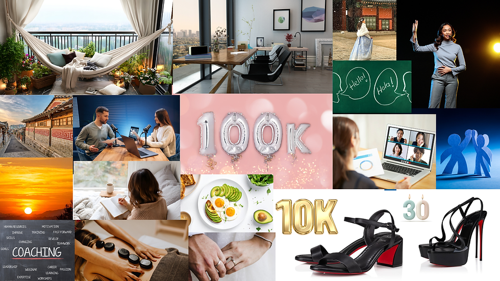 My Vision board for 2026!