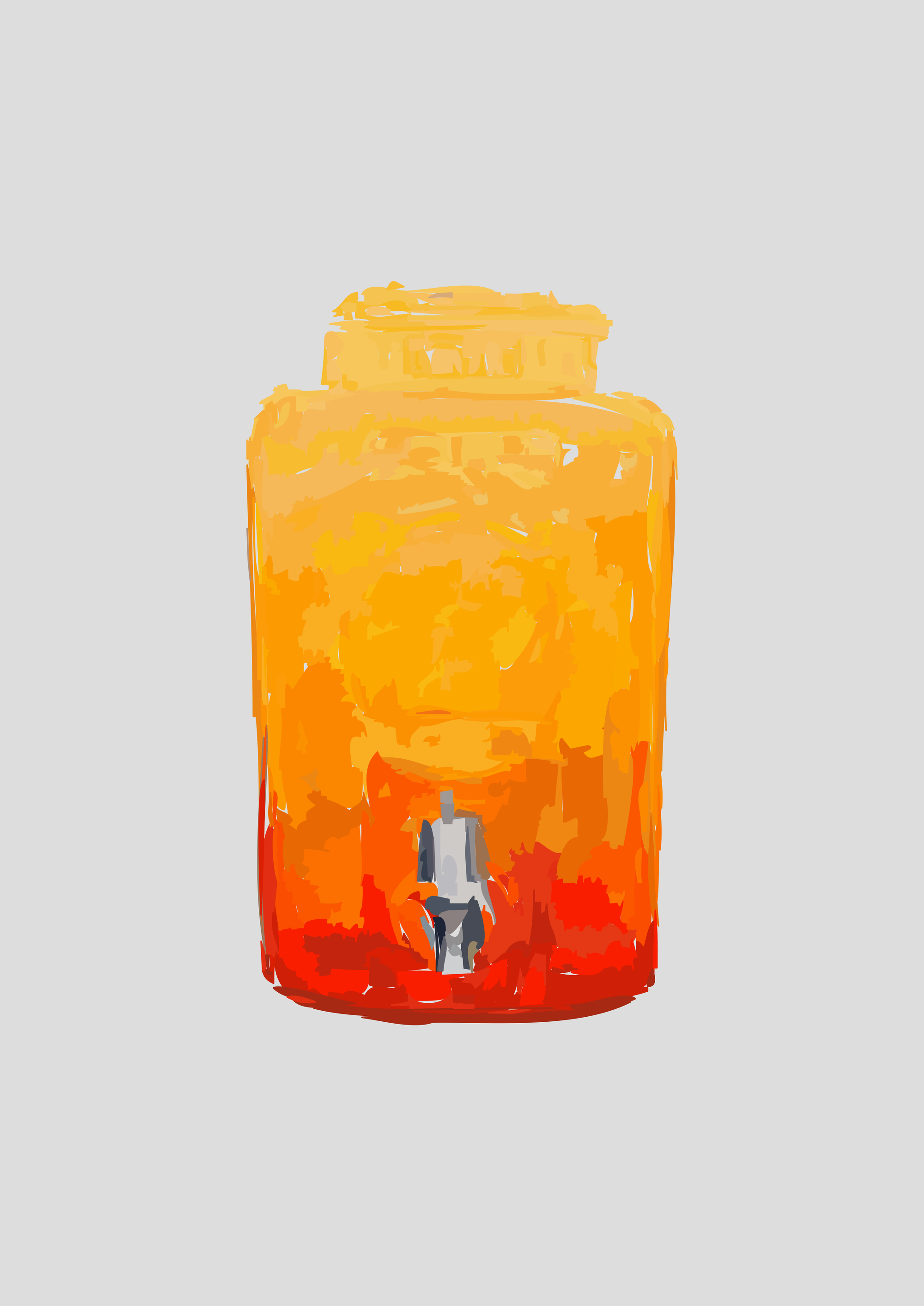 Sex on the beach cocktail dispenser