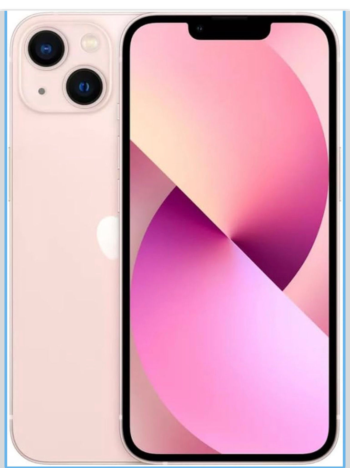 Apple iPhone 13, 128 GB, rosa, desbloqueado