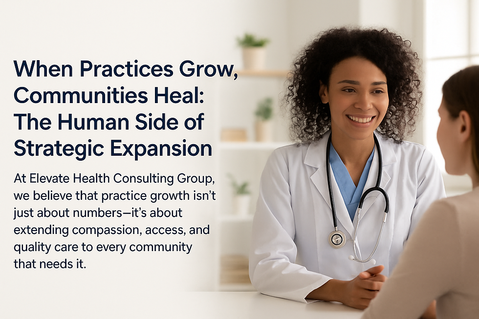 Maximizing Opportunities in Healthcare Expansion