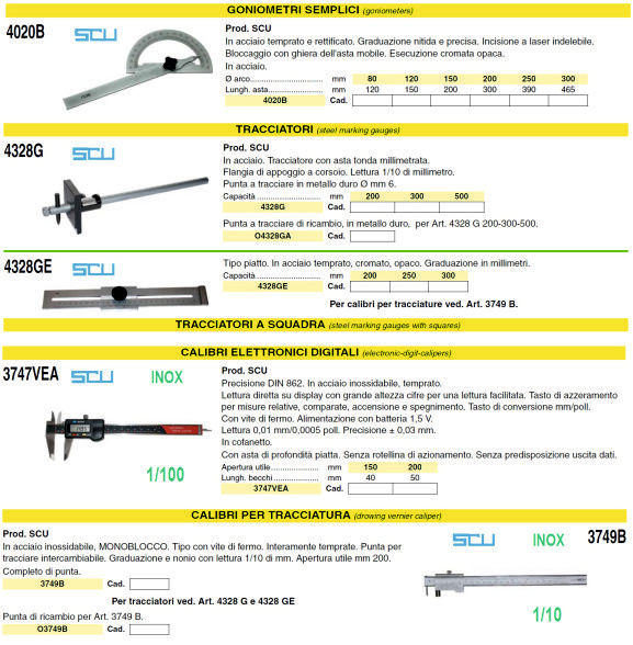 STRUMENTI DI MISURA