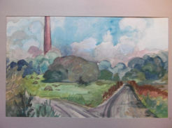 Freiheitswiesen Berlin Spandau Deutschland Germany Bild painting von by Johanna Mack Dobiosch