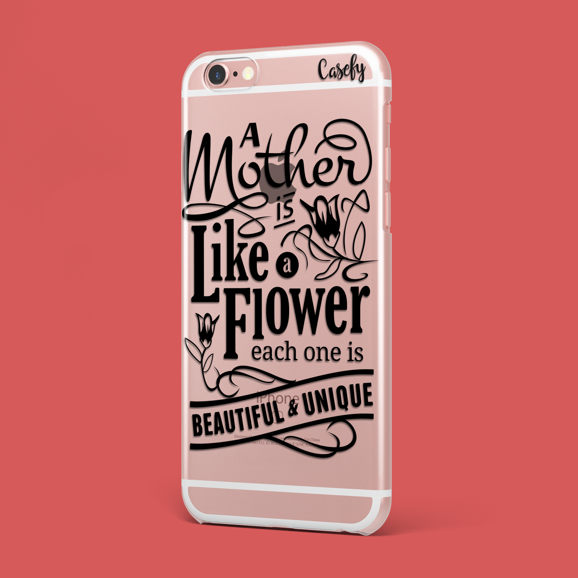 Mother is like a flower