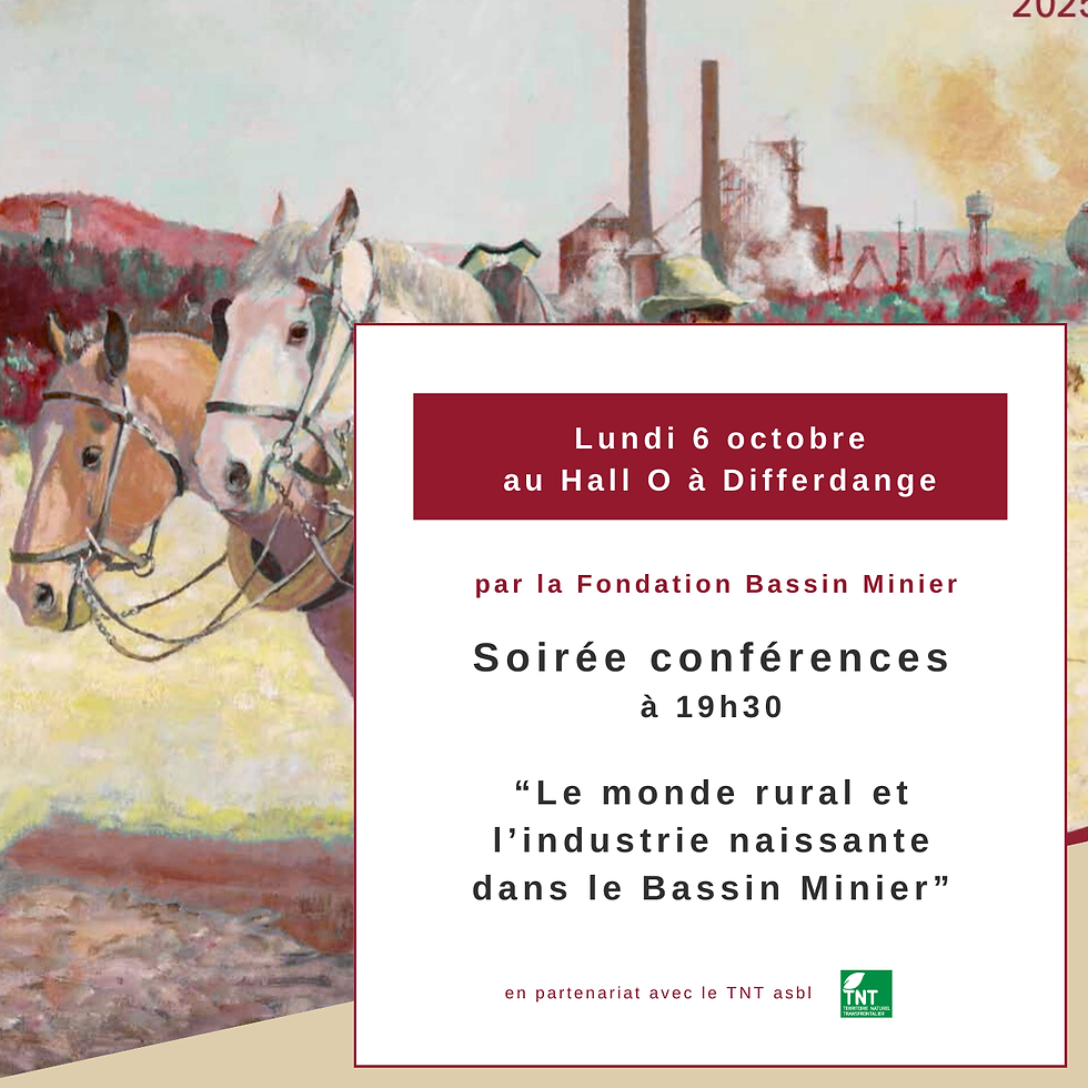 Conférence - Le monde rural et l'industrie naissante dans le Bassin Minier