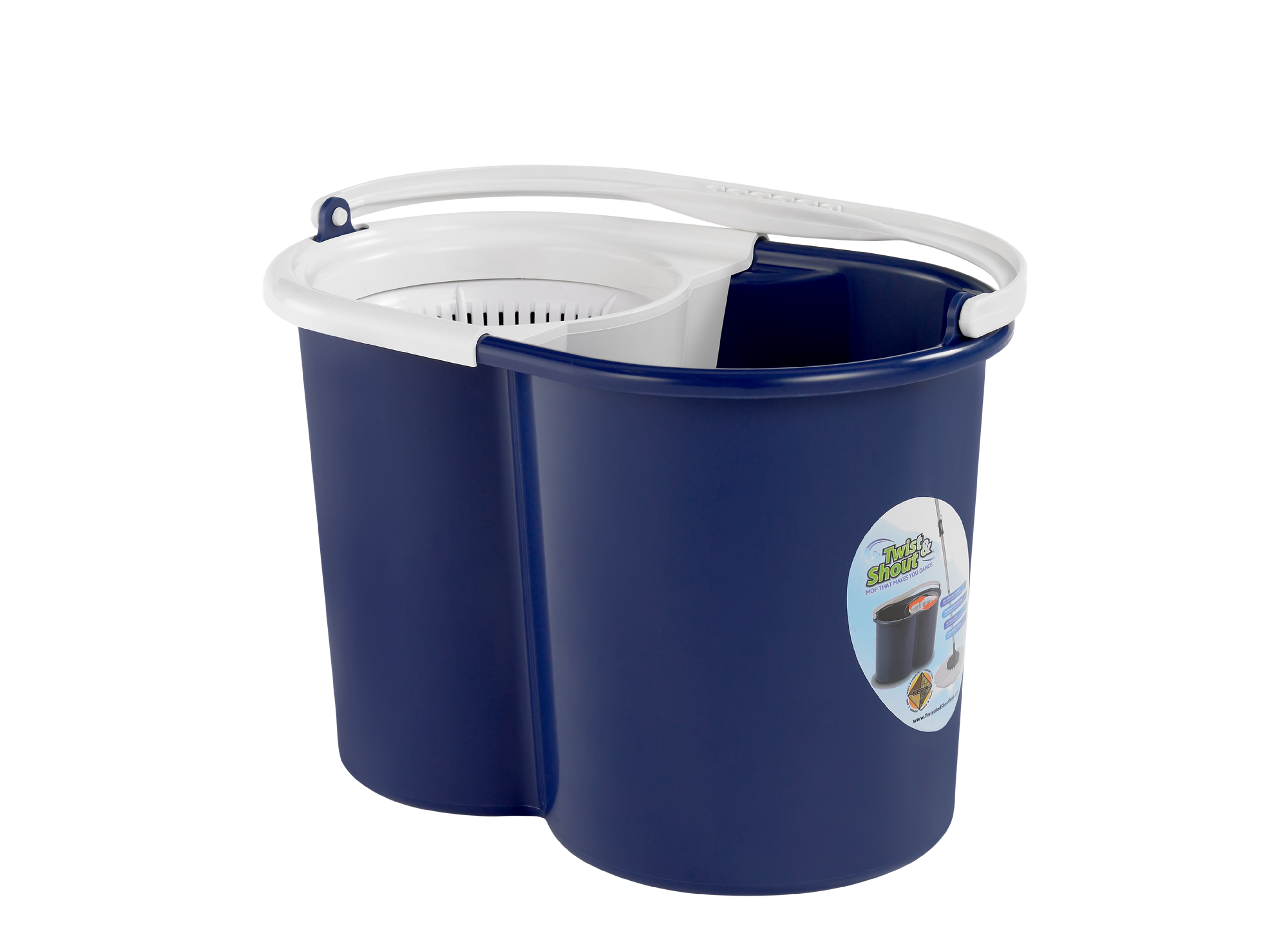 Bucket w/ Anti-Splash Guard