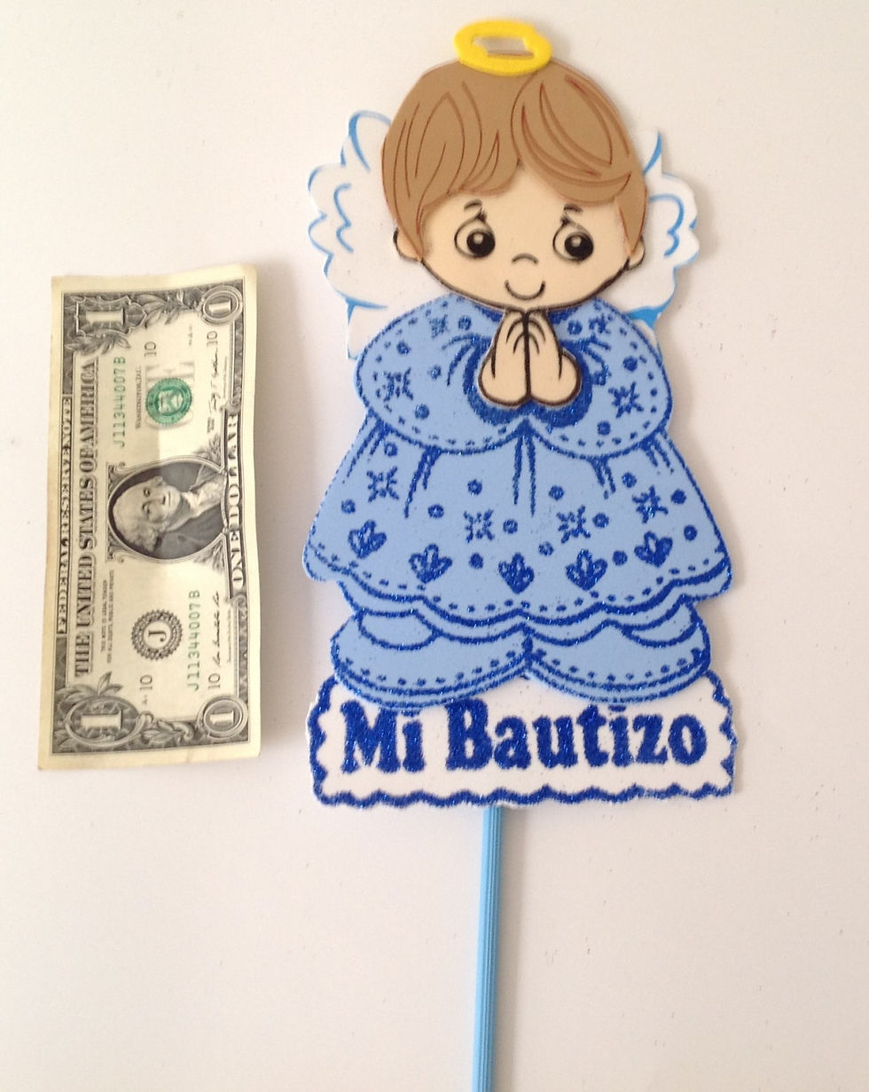 Thumbnail: Baptism Centerpiece Angels Eva foam figure Model A