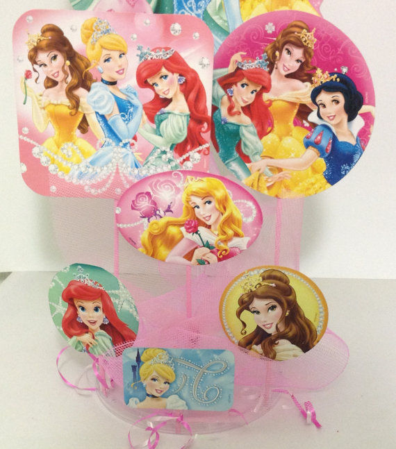 Thumbnail: Disney Princess Centrepiece Props