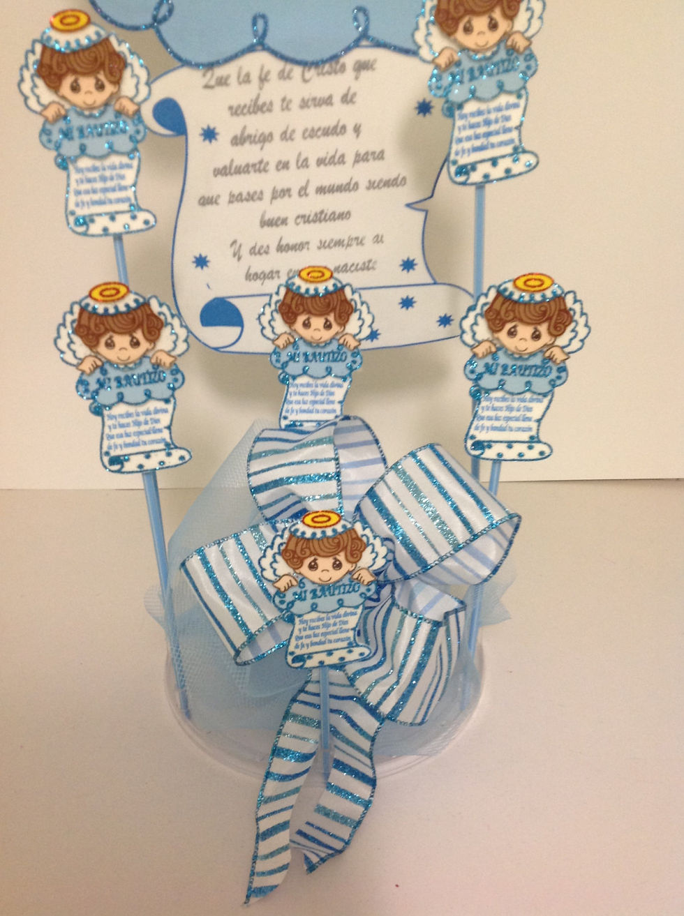 Baptism Mini Angels Eva foam figure Mi Bautizo