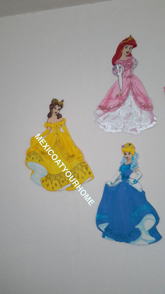 Thumbnail: 5 Disney Princess party Big Wall Decorative