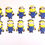 Thumbnail: Minions Minion 3D Cupcake Toppers Set of 10