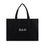 Thumbnail: Recycled maxi tote bag black