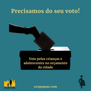 Vote nas propostas do orçamento