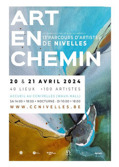 exposition art en chemin parcours d'artistes nivelles 