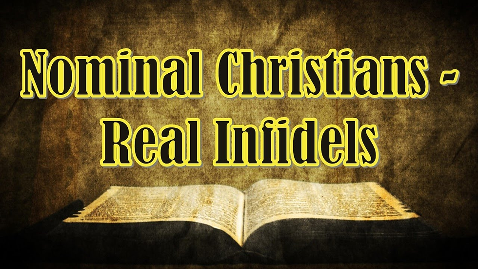 Infidel Believes in Their Own Religion