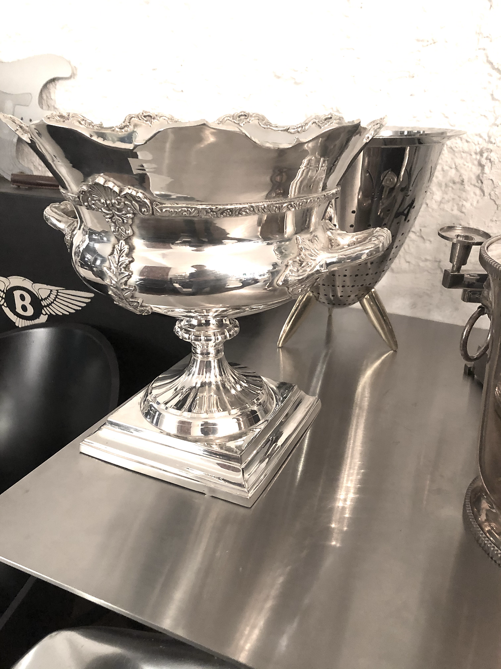 Miniaturbild: Champagne/Wine bowl decorated bowl