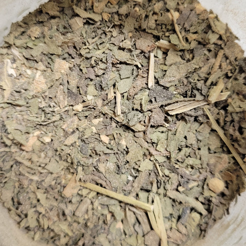 joint tea blend close up