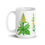 Thumbnail: Mullein Monograph - White Glossy Mug 15 oz