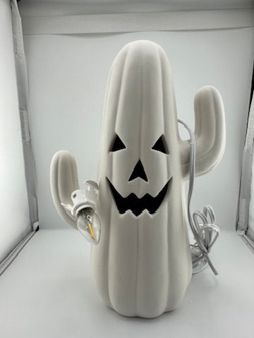 Lighted Cat-O-Lantern