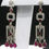 Thumbnail: Antique Reproduction 18k Gold Earrings