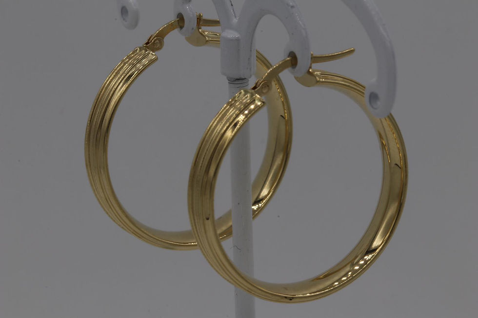 18k Gold Earrings