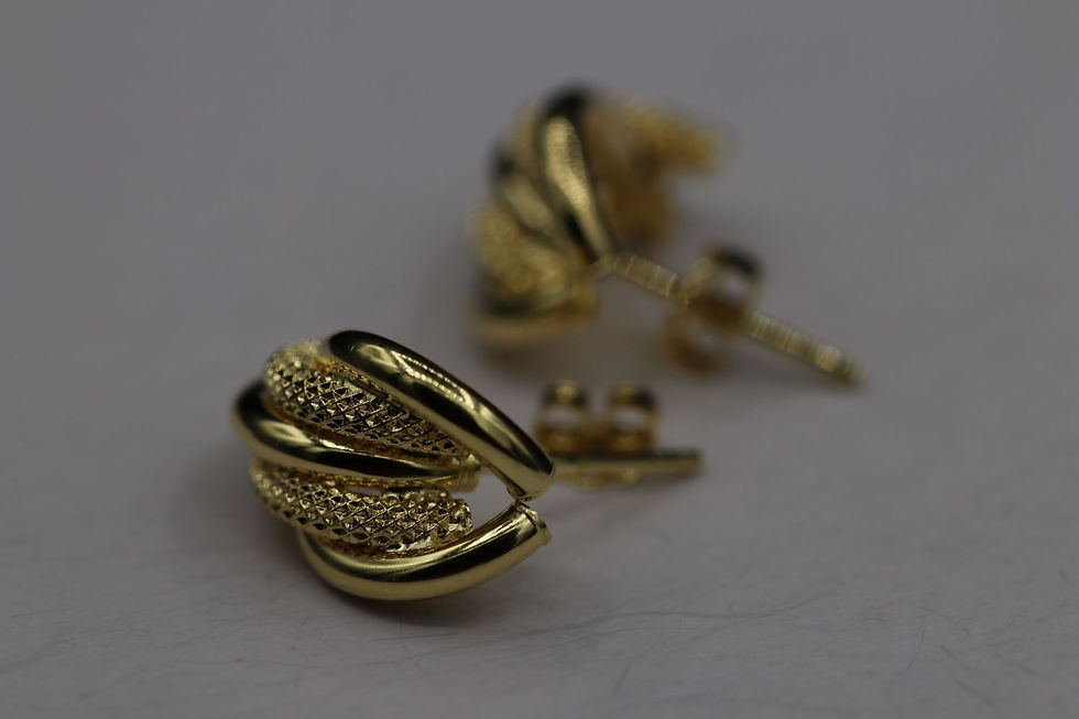 18k Gold Earrings