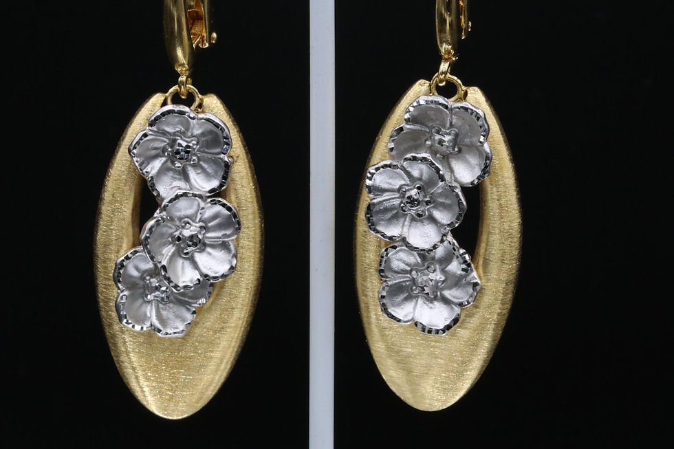 Diamond Jewellery 18K Gold Earrings