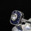Thumbnail: Antique Reproduction 18k Gold Diamond Ring