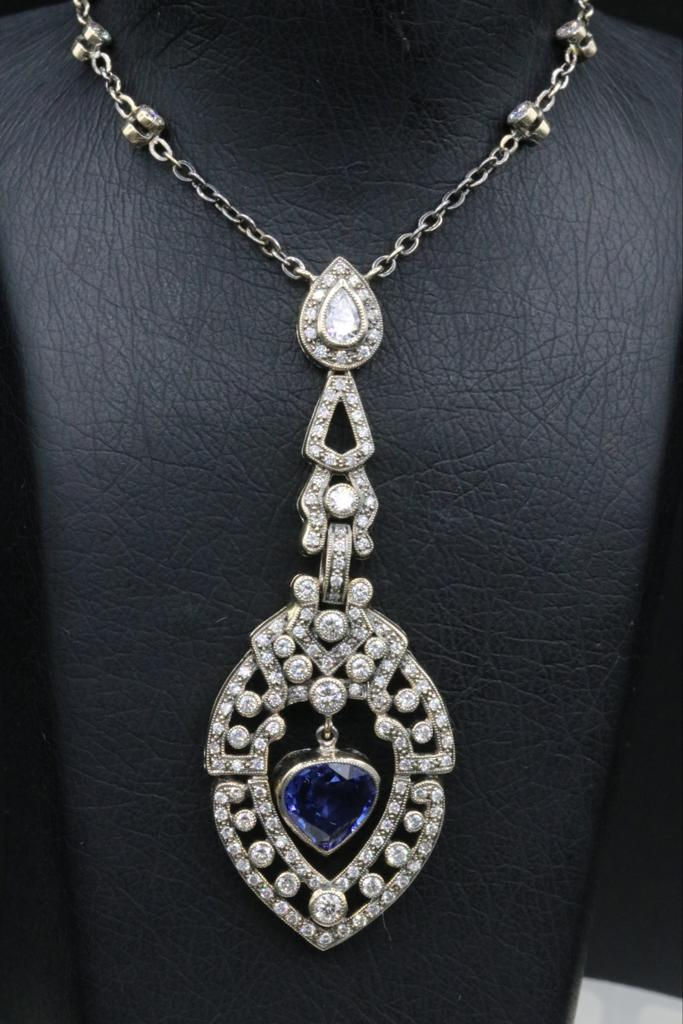 Antique Reproduction 18k Gold Necklace