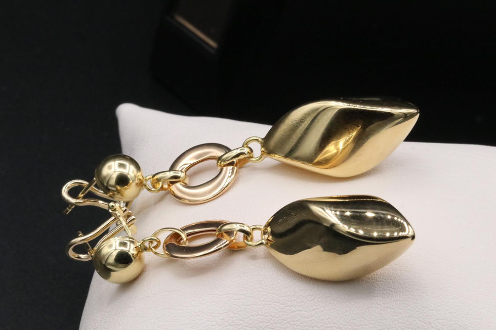 Thumbnail: Diamond Jewellery 18K Gold Earrings