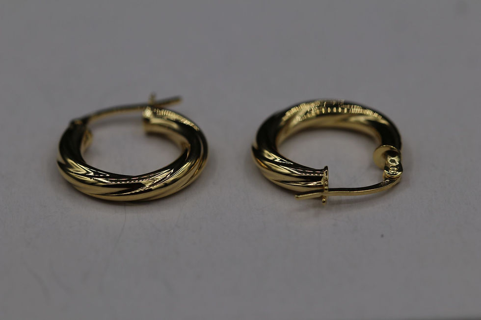 18k Gold Earrings