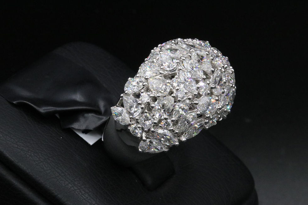 Thumbnail: Diamond 18k Gold Rign