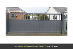 Aluminium Tongue and Groove Gate - ATGV 