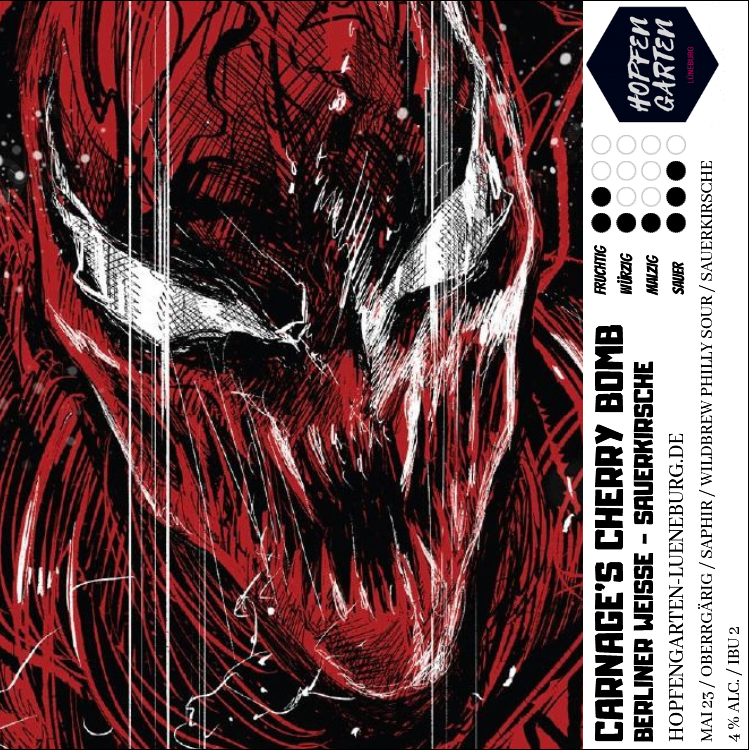Carnage's Cherry Bomb Logo