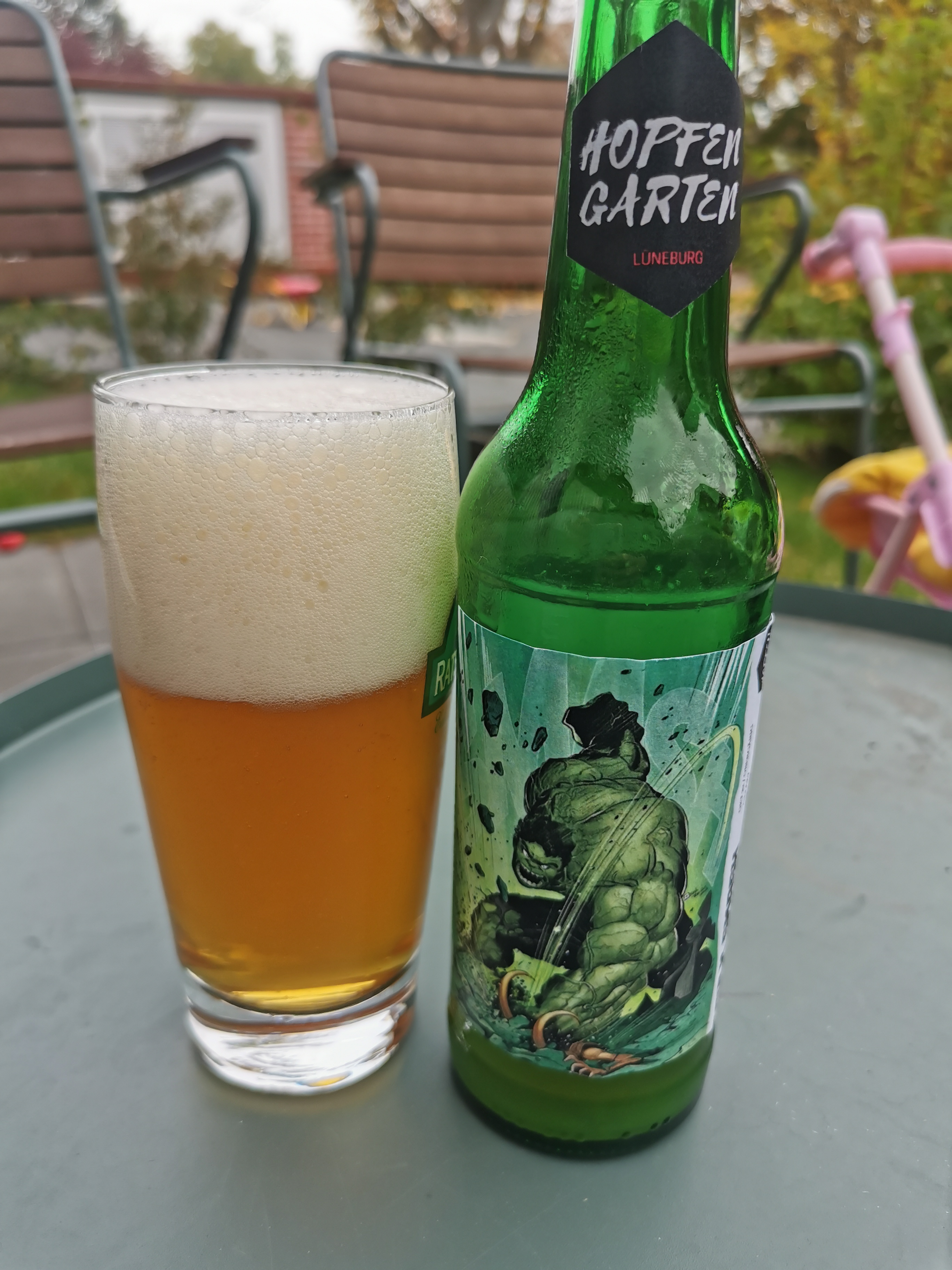 HULK SMASH Glas