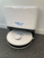 Robo-Viper Robotic Floor Cleaner in docking Station