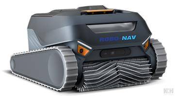 Robo-Tek's Robo-Nav — advanced commercial pool cleaning robot, product view