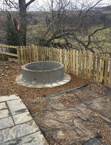 Wishing Well in progress